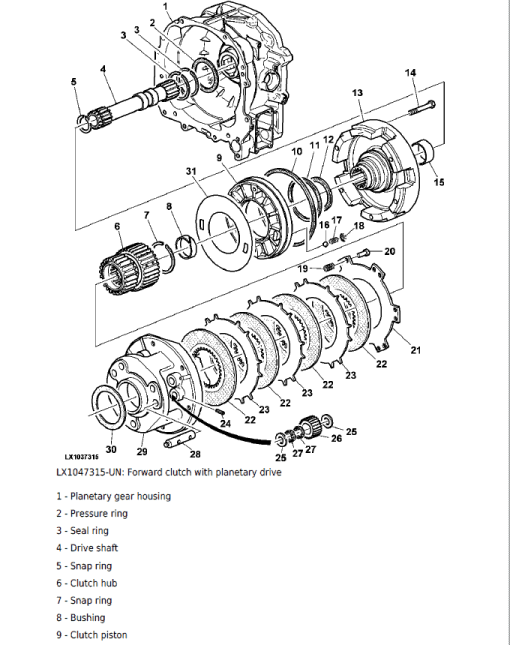 John Deere 6830, 6930 Tractors (EU) Service Repair Manual - Image 3