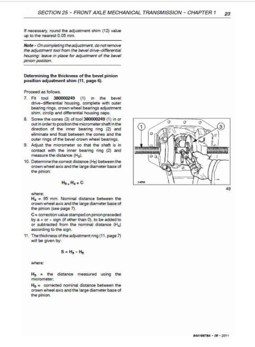 Case Farmall 55C, 65C, 75C Tractor Service Manual - Image 3