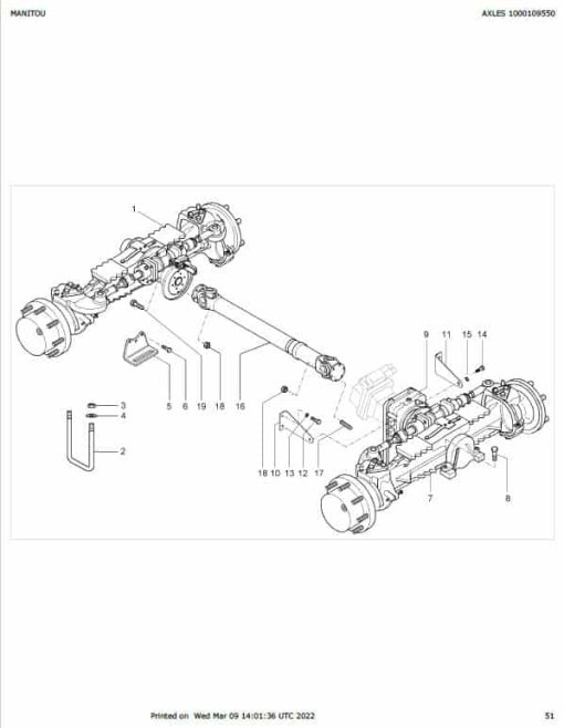 Gehl 680 Wheel Loader Repair Service Manual - Image 3