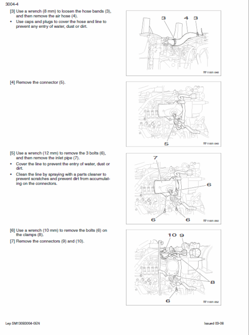 Case CX130B Crawler Excavator Service Manual - Image 3