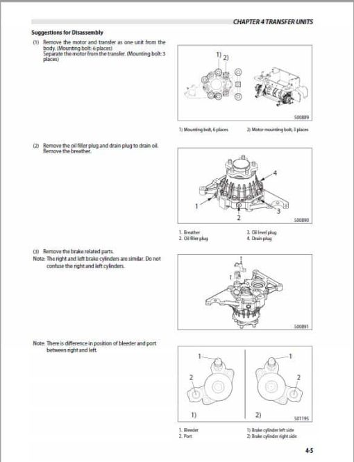 Mitsubishi FB16CPN, FB18CPN, FB16PN, FB18PN, FB20PN Forklift Service Manual - Image 3