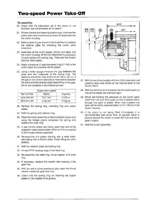 White 6410, 6510 Tractors Service Manual - Image 3