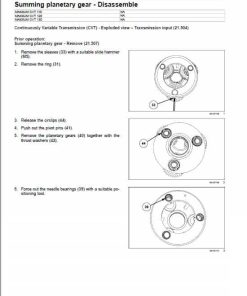 Repair Manual, Service Manual, Workshop Manual