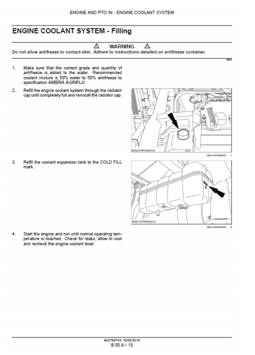 New Holland T6010, T6020, T6030 Tractor Service Manual - Image 3