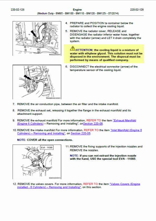 Valtra BM85, BM100, BM110, BM120, BM125i Tractor Service Manual - Image 3