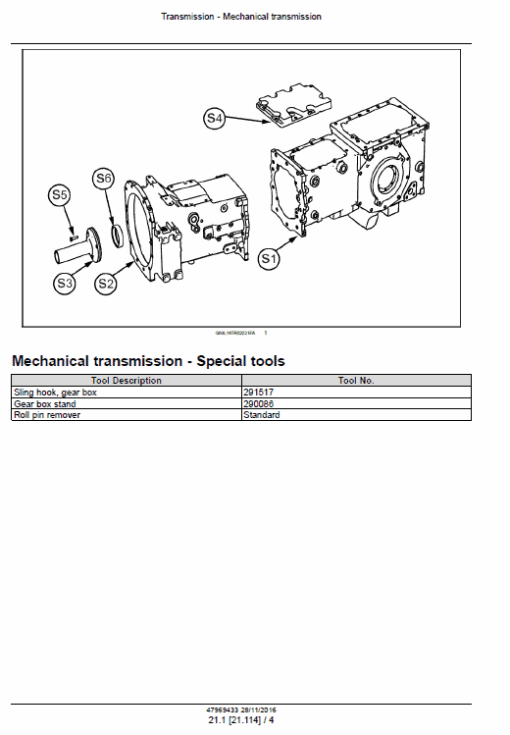 New Holland 6010, 6510, 7510 Tractor Service Manual - Image 3