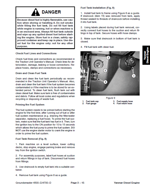 Toro Groundsmaster 4500-D, 4700-D (Models 30873, 30874, 30881, 30882) Service Repair Manual - Image 3