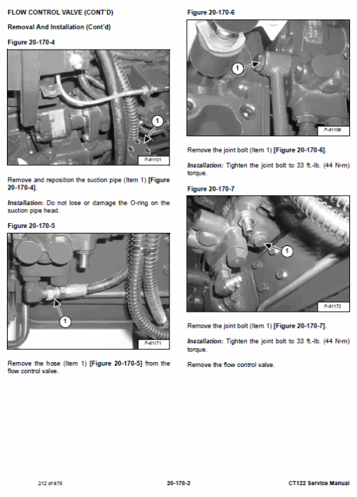 Bobcat CT122 Compact Tractor Service Manual - Image 4