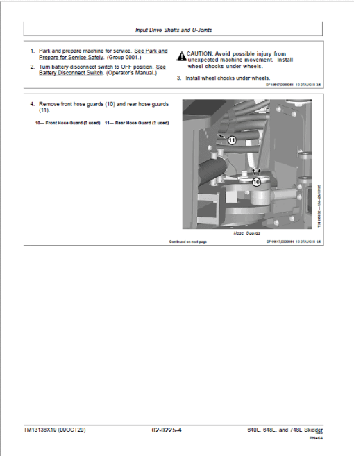 John Deere 640L, 648L, 748L Skidder Repair Manual (S.N C666893 - C690813 ) - Image 3