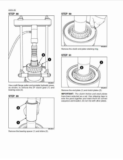 Case 335, 385, 435, 485, 535 Steiger Tractor Service Manual - Image 3