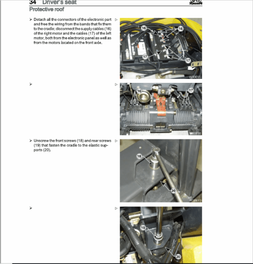 OM Pimespo XE22ac, XE25ac, XE25Lac, XE30ac Forklift Workshop Manual - Image 3