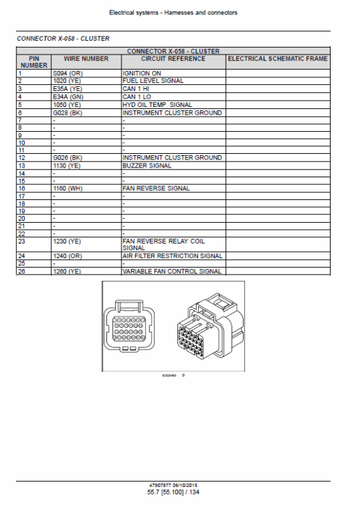 New Holland D150C Tier 2 Crawler Dozer Service Manual - Image 3