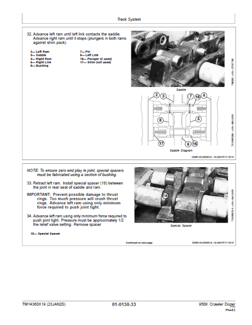 John Deere 950K Crawler Dozer Repair Technical Manual (S.N after C334109 - ) - Image 3