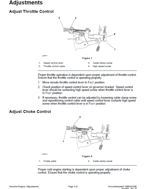 Toro Groundsmaster 3280-D, 3320 Service Repair Manual - Image 3