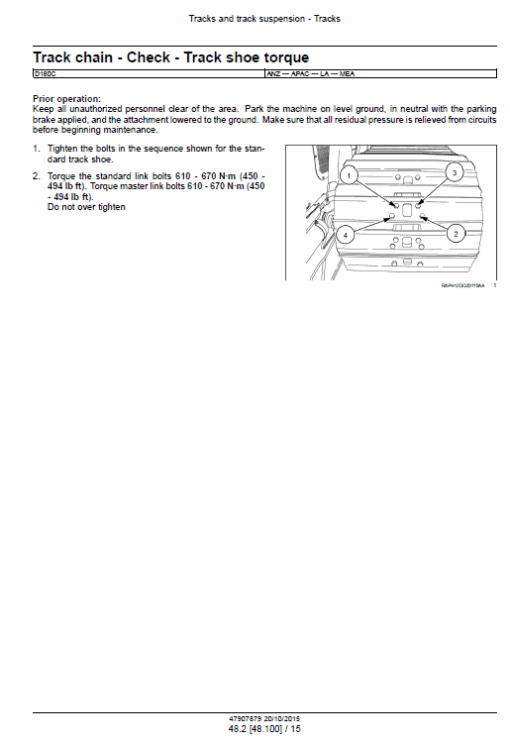 New Holland D180C Tier 2 & Tier 3 Dozer Service Manual - Image 3