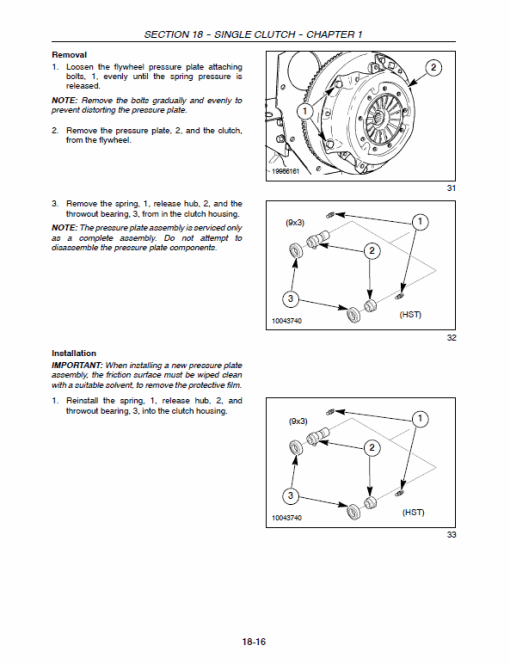 New Holland TC23DA, TC26DA Tractor Service Manual - Image 3