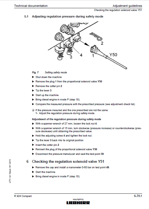 Liebherr R924 and R924 Tier 3 Compact Excavator Service Manual - Image 4