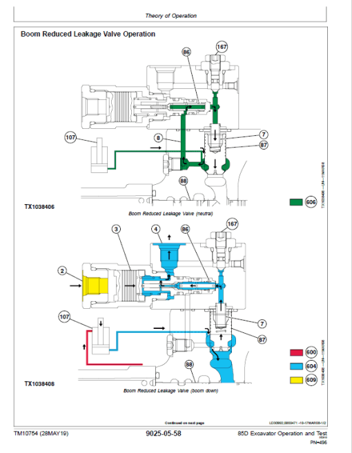 John Deere 85D Excavator Repair Technical Manual - Image 3