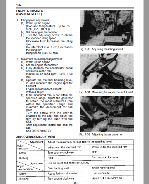 Toyota FGC33, FGC35, FDG40, FGC45 Forklift Repair Service Manual - Image 2