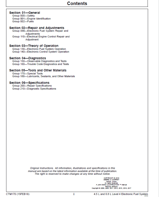 John Deere PowerTech 4.5L, 6.8L Diesel Engines Level 4 Fuel Systems - Bosch VP44 Pump Repair Manual - Image 3