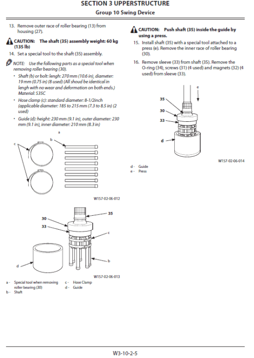 Hitachi ZX470-5B, ZX470LCH-5B and ZX520LCH-5B Excavator Service Repair Manual - Image 2