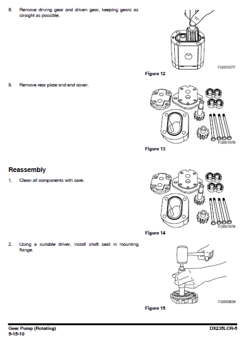 Doosan DX235LCR-5 Excavator Service Manual - Image 3