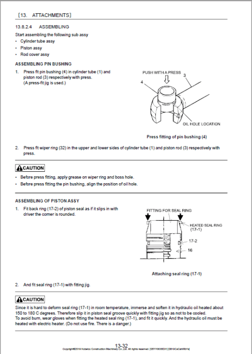 Kobelco SK140SRLC-7 Hydraulic Excavator Repair Service Manual - Image 3