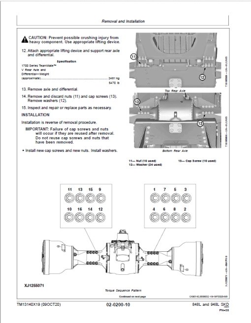 John Deere 848L, 948L Skidder Repair Manual (C666893 - C690813 & D679126 - D690813) - Image 3