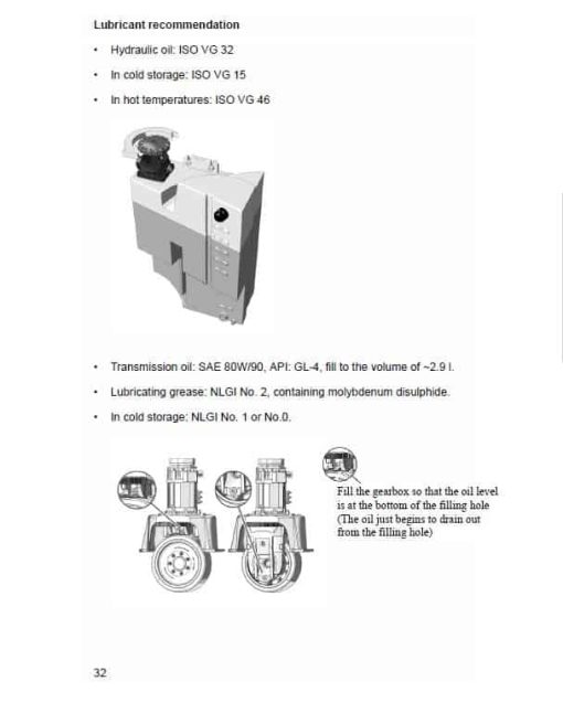 CAT NR14N, NR16N, NR20NH, NR25NH Reach Truck Service Manual - Image 3