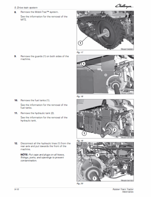 Challenger MT738, MT740, MT743 Tractor Service Manual - Image 3