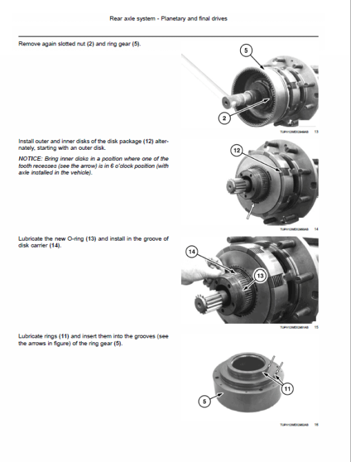 Case WX148 Wheeled Excavator Service Manual - Image 4