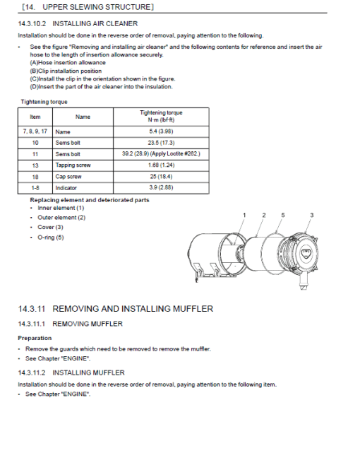 Kobelco SK270SRLC-5 Hydraulic Excavator Repair Service Manual - Image 3