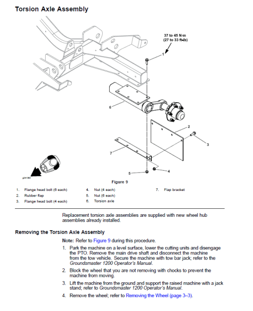 Toro Groundsmaster 1200 Service Repair Manual - Image 3