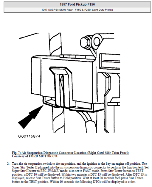 Ford F150 Pickup Repair and Service Manual for Year: 1997 to 2000 - Image 5