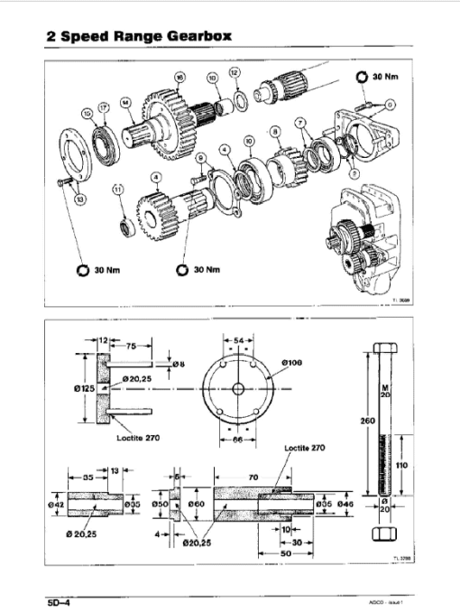 AGCO Allis 8745, 8765 Tractors Service Manual - Image 5