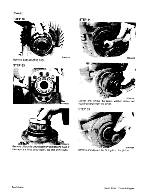 Case 888P, 888PA Excavator Service Manual - Image 3