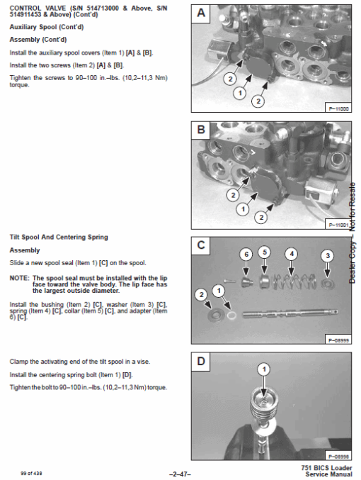 Bobcat 751 Skid-Steer Loader Service Manual - Image 2