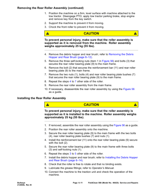 Toro Bullseye Products Service Repair Manual - Image 3