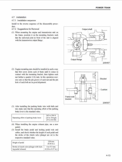 CAT DP60, DP70 Forklift Lift Truck Service Manual - Image 3