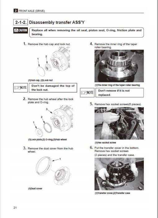 Mitsubishi FB13TCA, FB15TCA, FB18TCA, FB20TCA Forklift Service Manual - Image 3