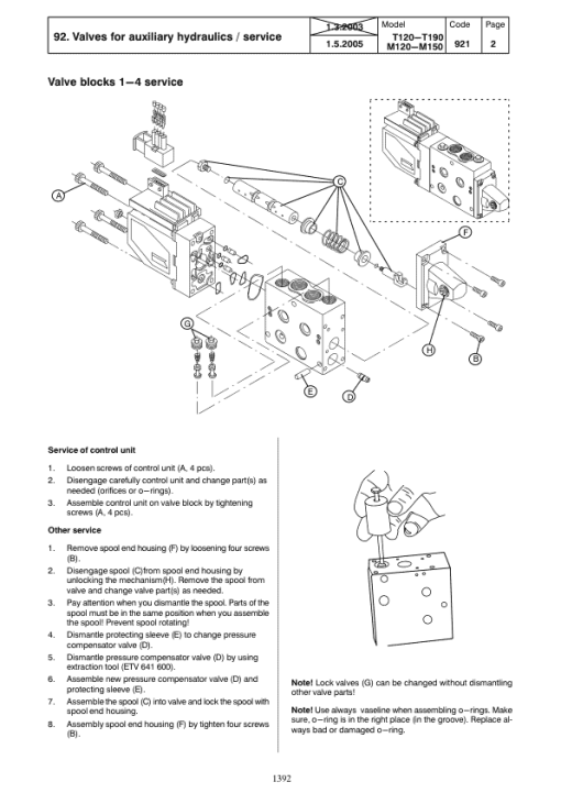 Valtra T120c, T120ch, T130c, T130ch, T140c, T140ch, T160c, T160ch, T170c, T170ch Repair Manual - Image 4