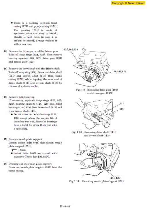 New Holland E235SR Excavator Service Manual - Image 3