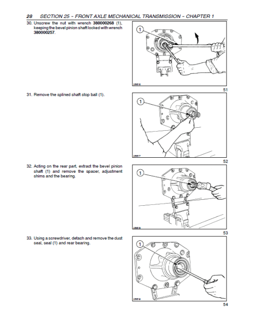 New Holland TL70, TL80, TL90, TL100 Tractor Service Manual - Image 3