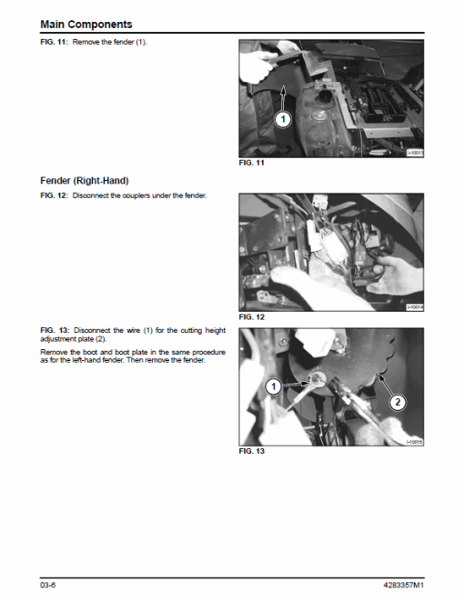 Massey Ferguson Z29, Z33 Mower Service Manual - Image 3