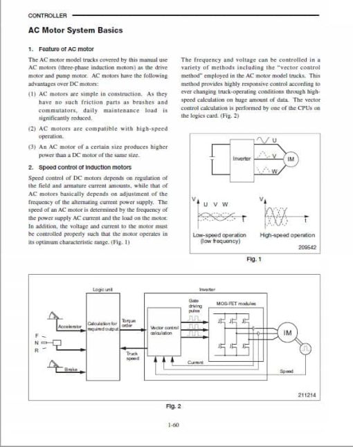 Mitsubishi FB16NT, FB18NT, FB20NT Forklift Lift Truck Service Manual - Image 3