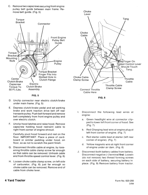 Ford YT12.5, YT14, YT16 and YT16H Yard Tractor Service Manual - Image 3