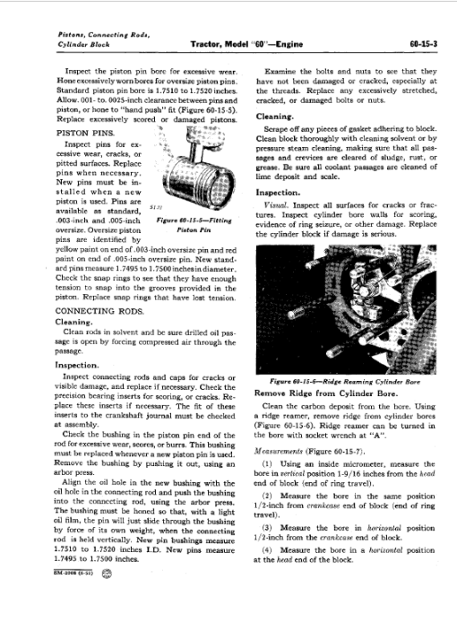 John Deere 60, 620, 630 (60 Series) Tractors Technical Manual - Image 4