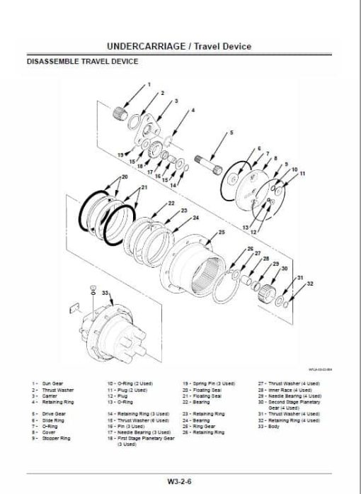 Hitachi Zaxis 27U, 30U, 35U Excavator Service Repair Manual - Image 3