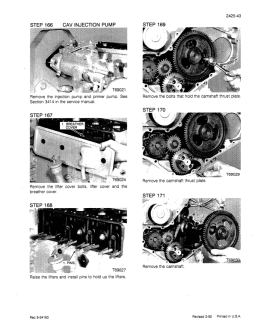 Case 550E Crawler Dozer Service Manual - Image 3