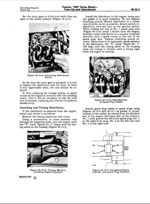 John Deere 80, 820, 830 (80 Series) Tractors Technical Manual - Image 3